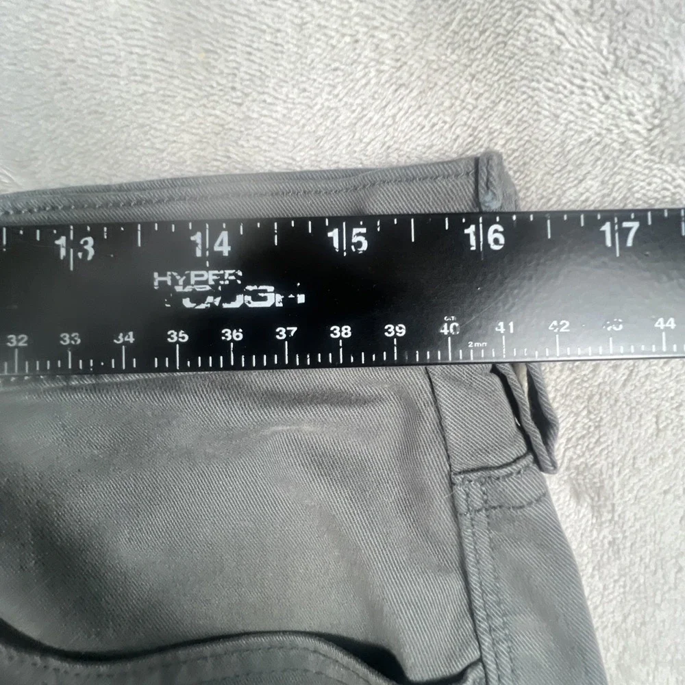 Flint And Tinder Chino Pants Mens 31x32 Gray Slim Fit Straight Outdoor Huckberry